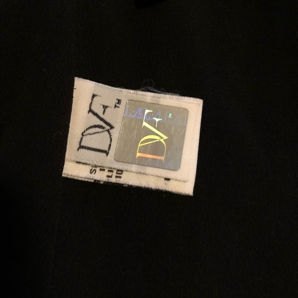 DVF Beaded Julian Two Mini Wrap Dress - Picture 4 of 7