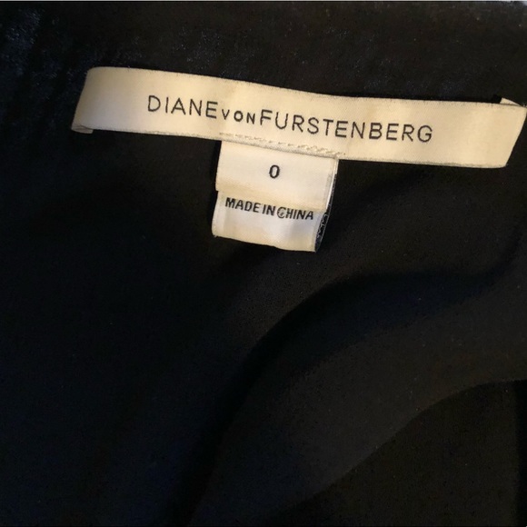 DVF Beaded Julian Two Mini Wrap Dress - Picture 5 of 7