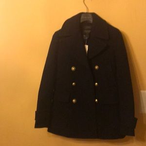 J. crew new wool double breasted jacket