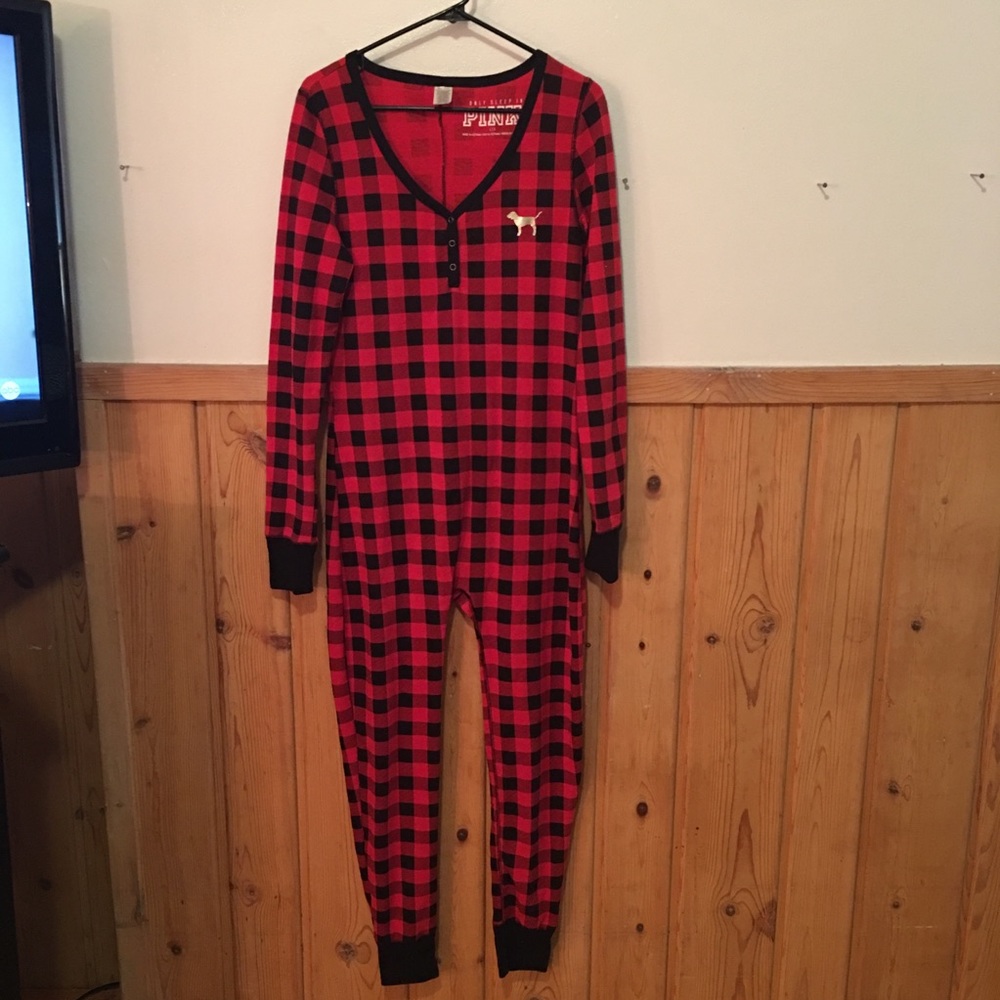 PINK thermal onesie