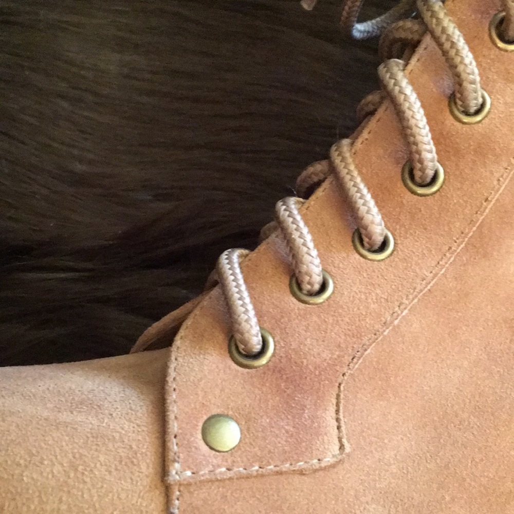 Jeffrey Campbell Havana Last Suede Tan Booties - Picture 5 of 8