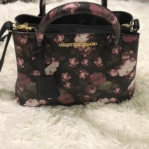 Floral Christian Siriano Crossbody Handbag