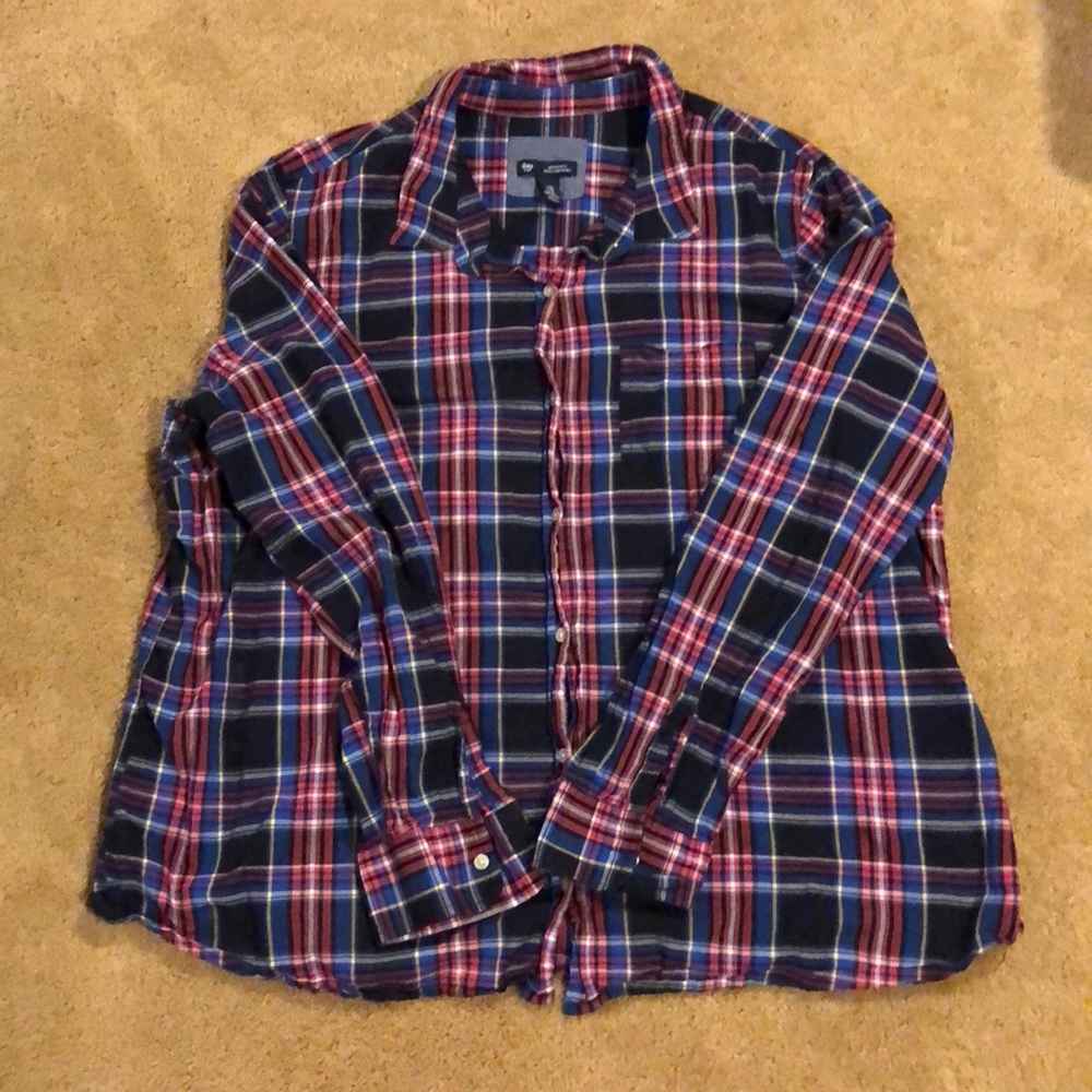 Plaid Button Up