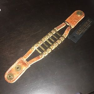 NWT- Leatherock cuff bracelet