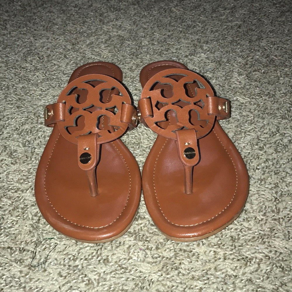 Brown Tory Burch sandals