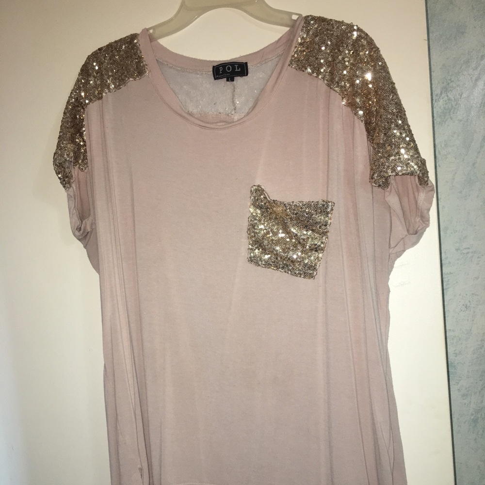 Super Bling Hi-Lo T-Shirt