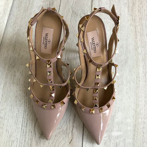 Valentino Rockstud Ankle Strap Pump AUTHENTIC