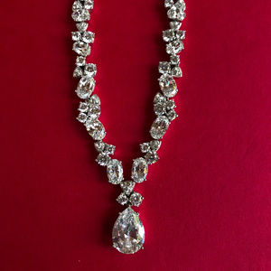 NADRI All Around Cubic Zirconia Pendant Necklace