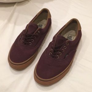 Purple & Tan Vans
