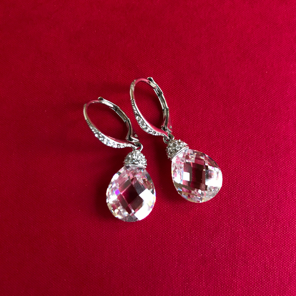 NADRI Pear Drop Earrings