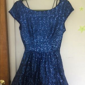 Windsor sequenced short dress