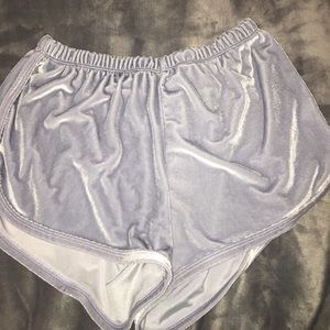 Blue Velvet shorts