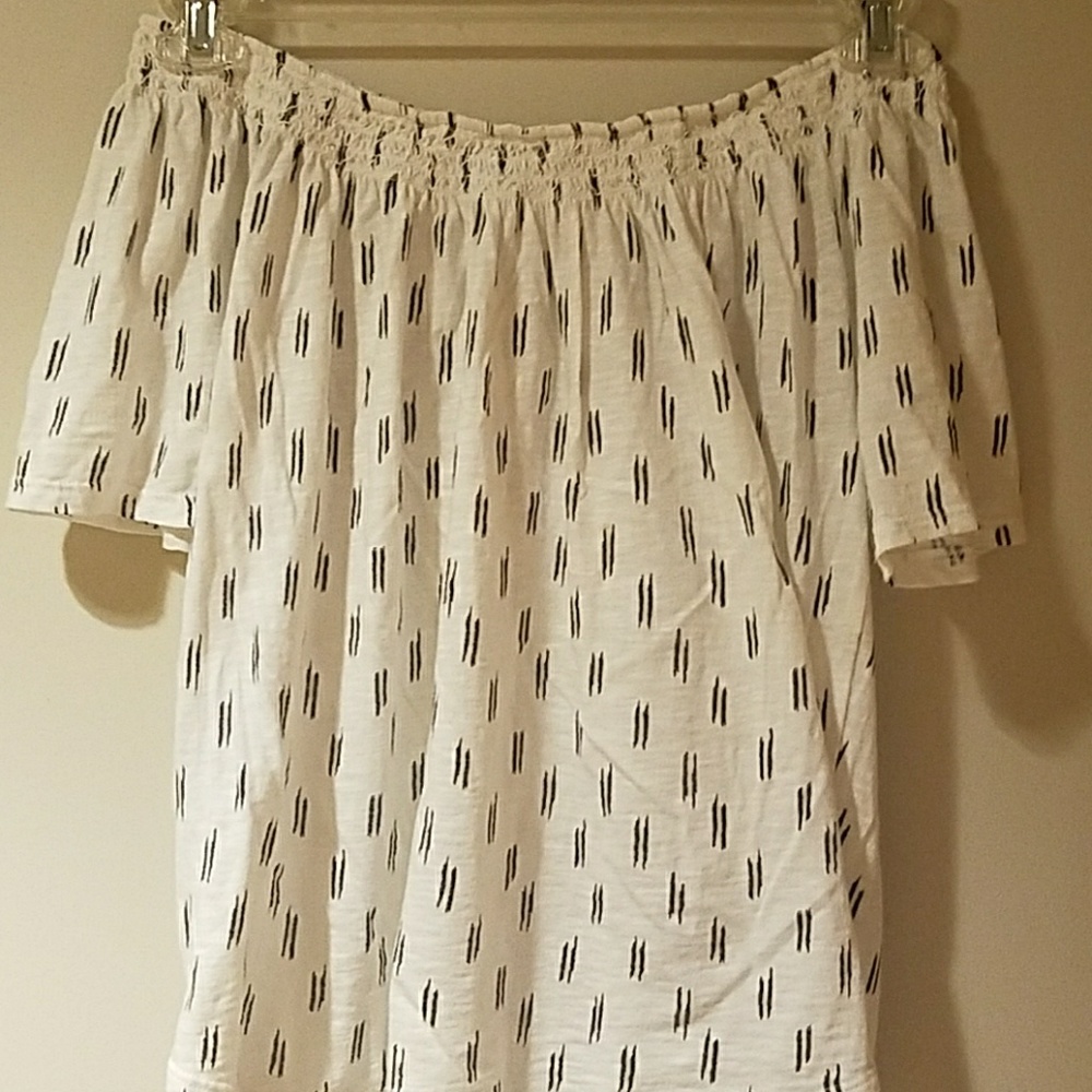 Off the shoulder top