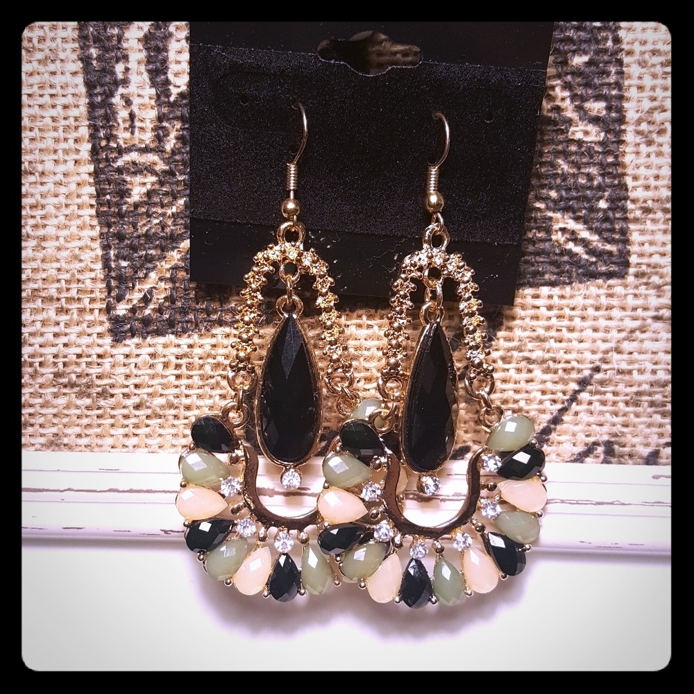 Long dangly earrings