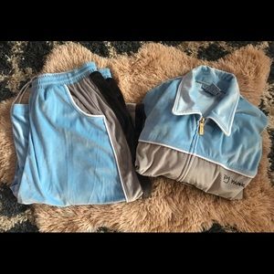 PJ Mark Velour Short Set