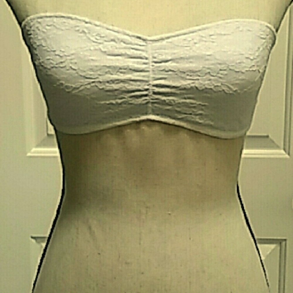 VS cream color lace bandeau