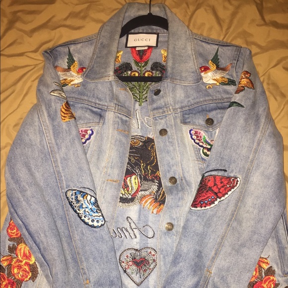 Gucci Other - Gucci Jean Jacket L'agenda Por Amor. ON SALE