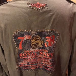 🤩7th 38🤩 Zip Up Army Jacket 3XL🌟One Day Sale🌟