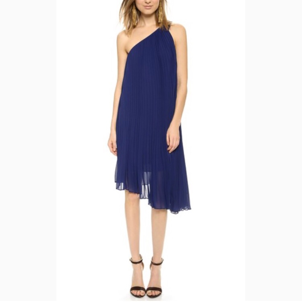 Club Monaco cassia one shoulder dress