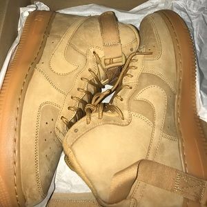 Brand New Wheat Nike Air Force