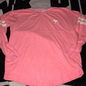 PINK VS  SMALL SWEATSHIRT