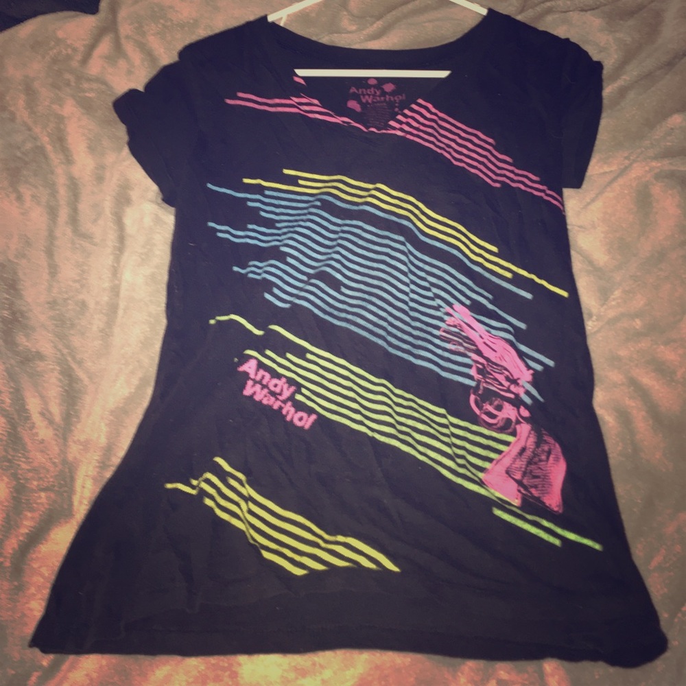 Neon Andy Warhol T-Shirt