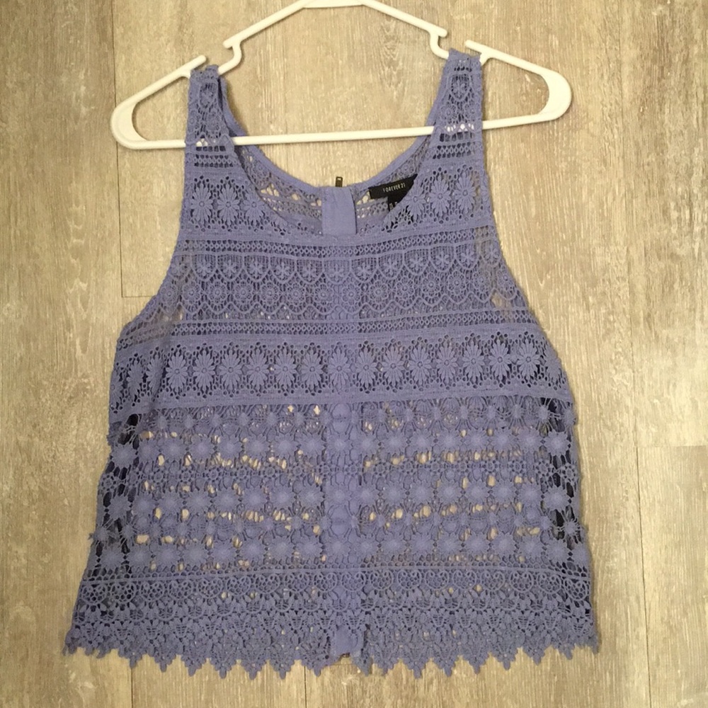 Crochet tank top