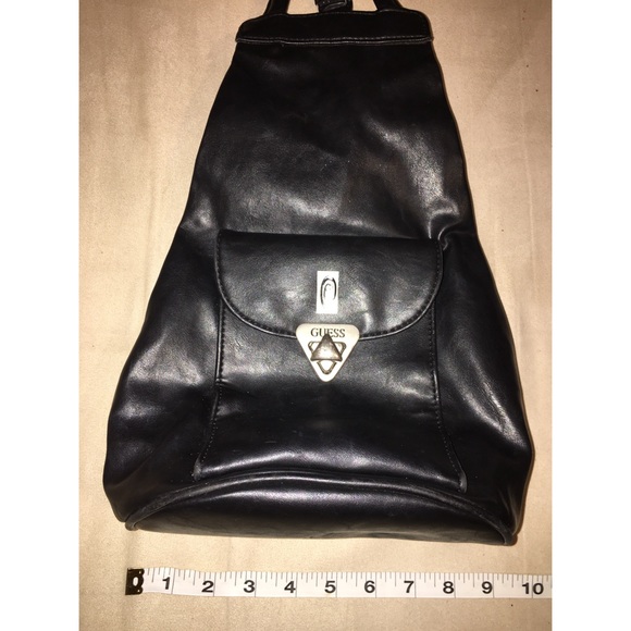 VINTAGE GUESS BADASS LILโ LEATHER UNISTRAP PURSEโผ๏ธ - Picture 6 of 6