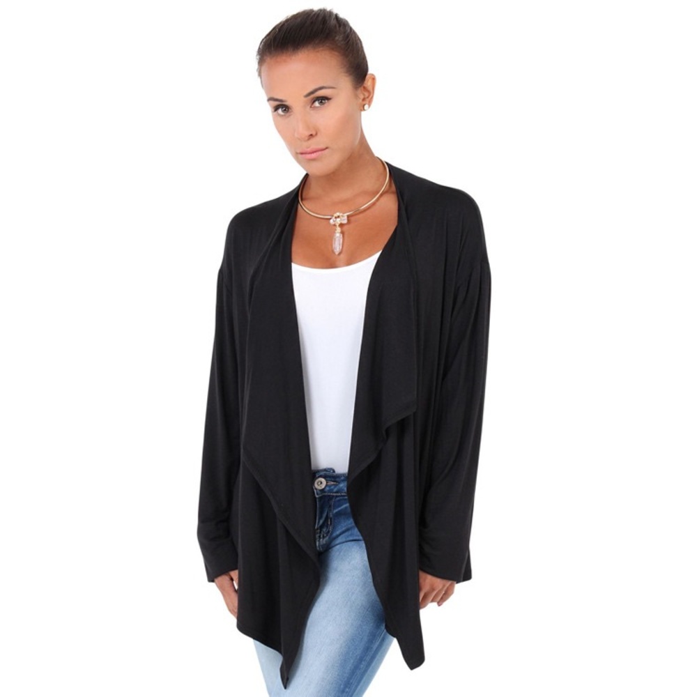 ⚡️Flash Sale⚡️Cute Black Soft Casual Outwear