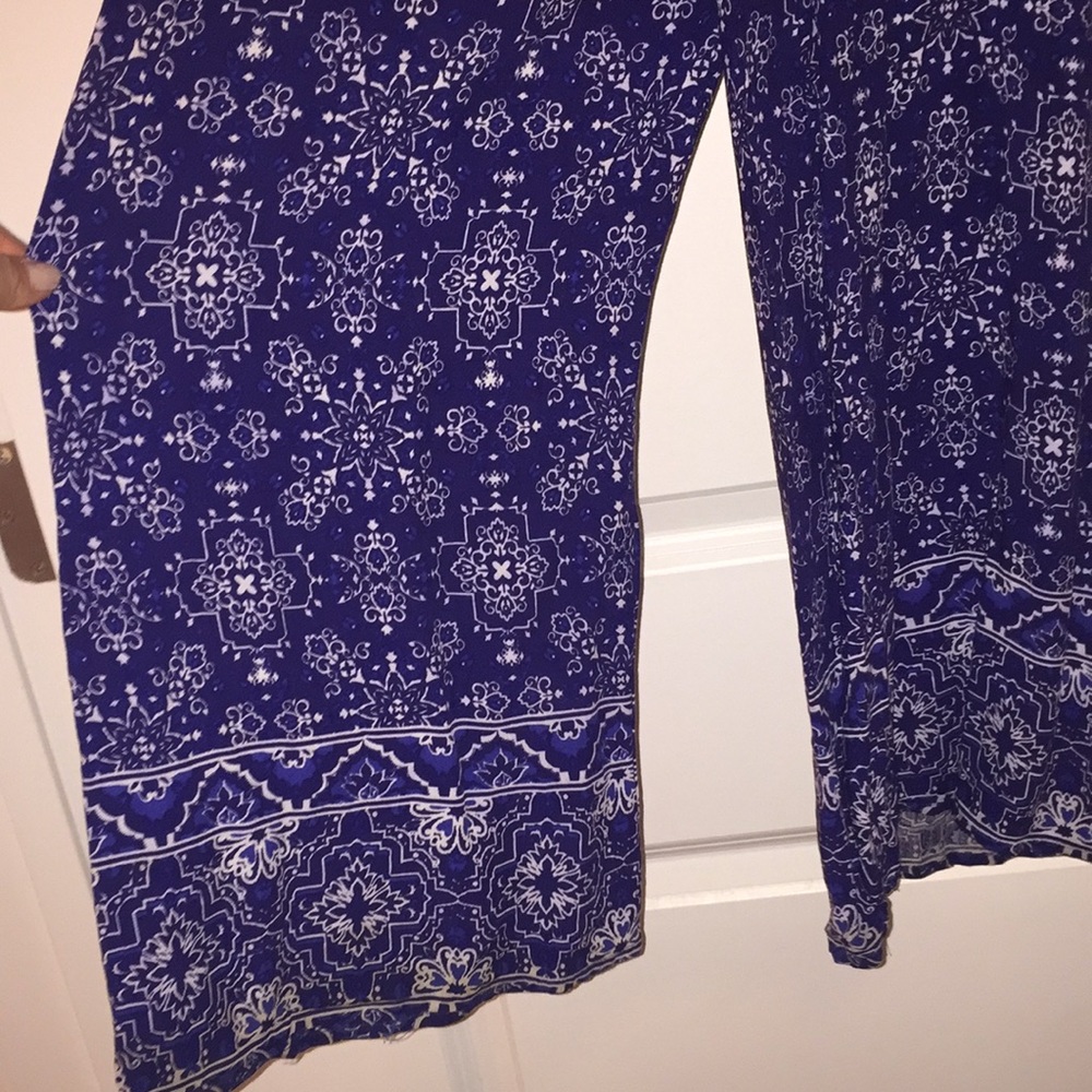 Blue Bohemian pants