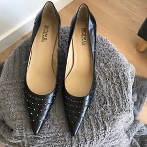 Black Michael Kor Heels