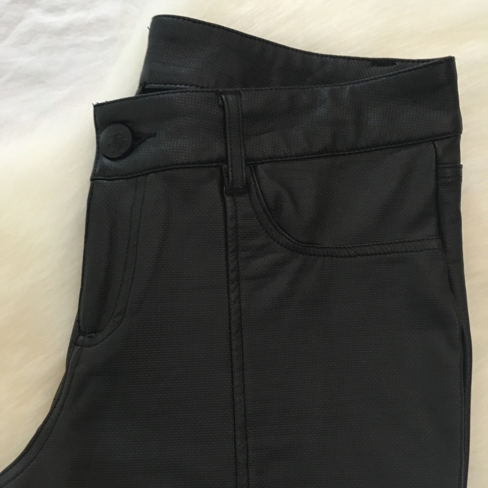 🖤SOLD🖤2B Bebe Black Skinny Pants Size 28 - Picture 6 of 7