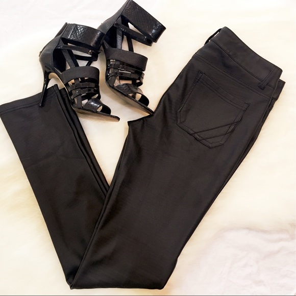 2B Bebe Pants - 🖤SOLD🖤2B Bebe Black Skinny Pants Size 28