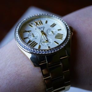 Fossil Gold Boyfriend Watch