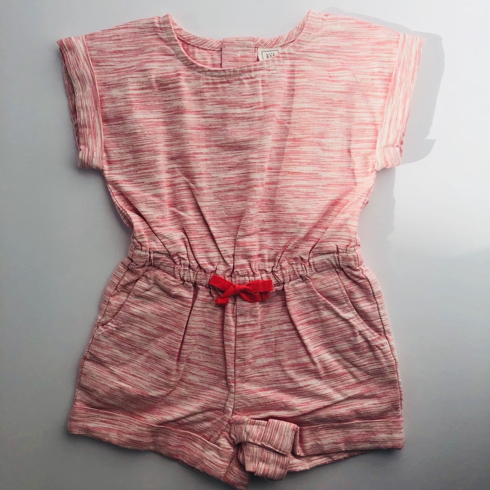 Baby Gap Girls Short romper, 12-18 month. Pink NWT