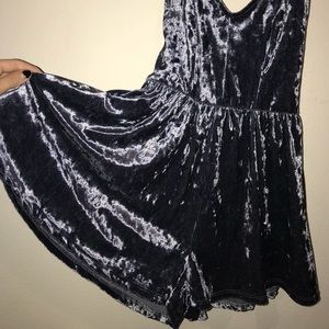 Velvet romper