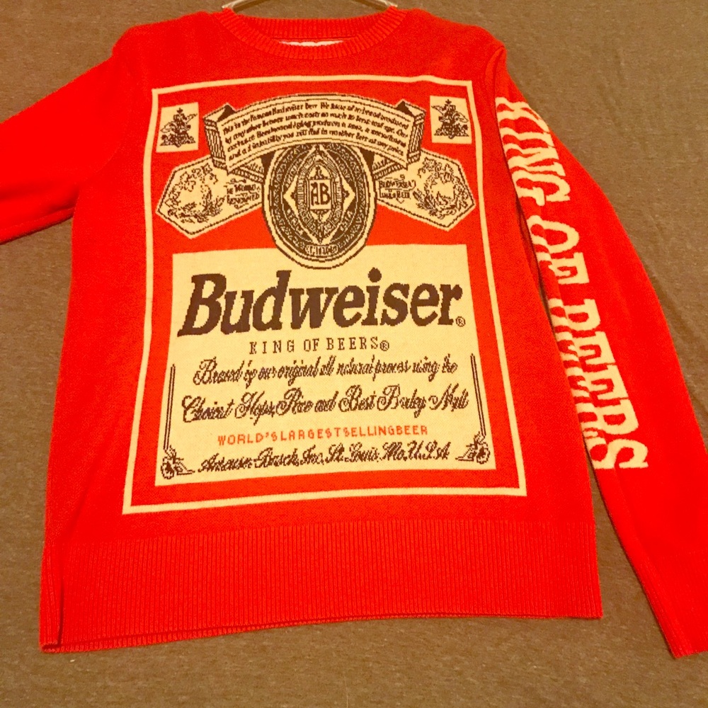 BUDWEISER Sweater!