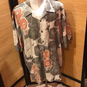 4XL Men’s Dragon Dress Shirt