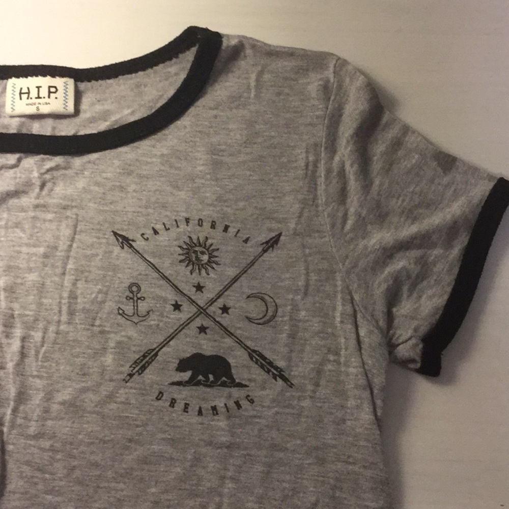 California Cropped Tee