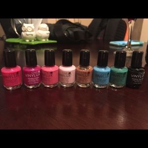 Nail polish set - CND weekly polish and OPI minis