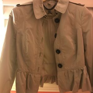 Burberry raincoat