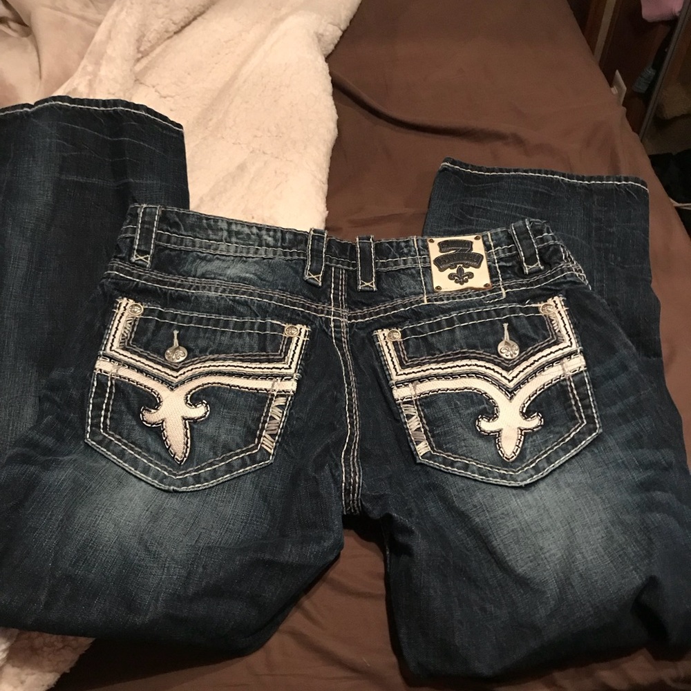 Men’s rock revival jeans