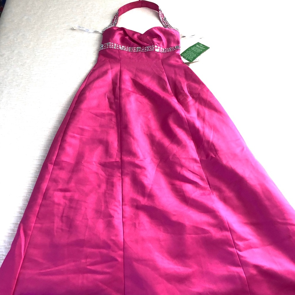 ROBERTA Bridesmaid Dress, Prom, Evening, Formal - Hot Pink Gown, Size S (2-4) - Picture 3 of 9
