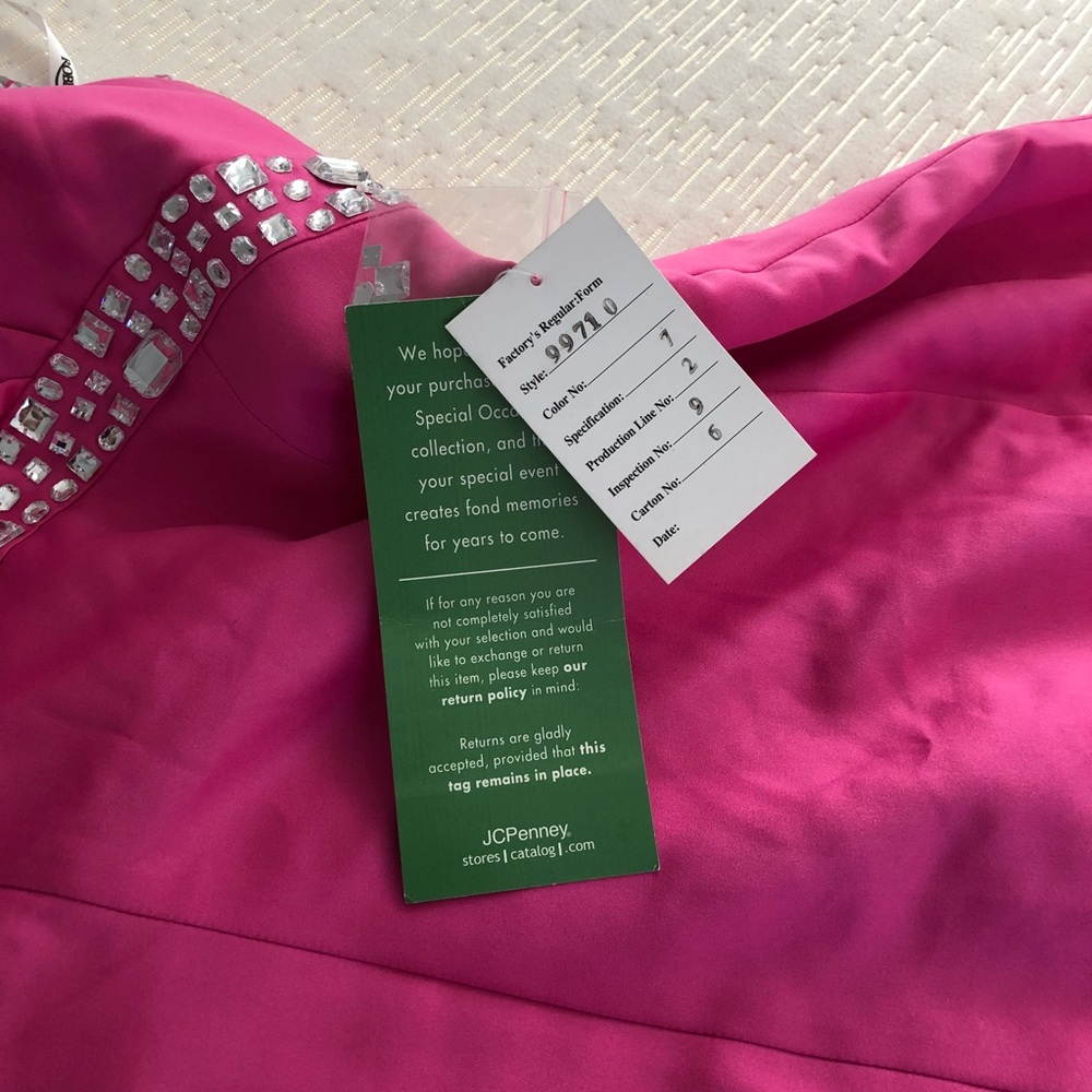 ROBERTA Bridesmaid Dress, Prom, Evening, Formal - Hot Pink Gown, Size S (2-4) - Picture 8 of 9