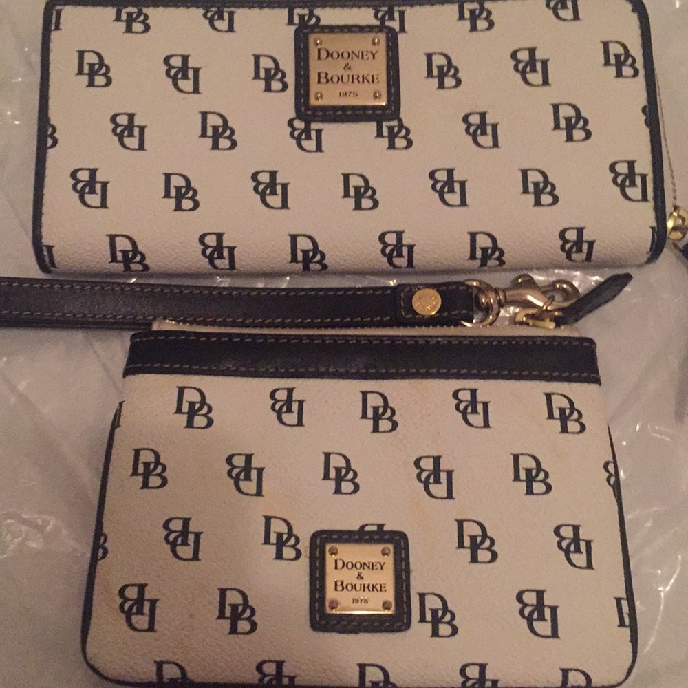 Wallet  with matching wristlet