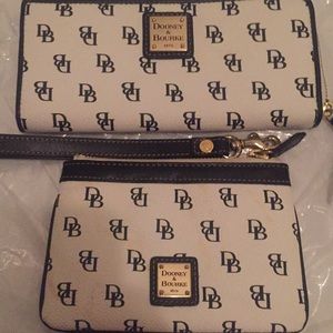 Wallet  with matching wristlet