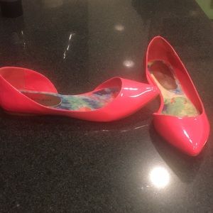 Hot pink Madden Girl flats