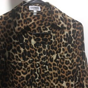 Leopard Print Blouse