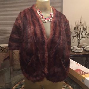 50s era mink stole