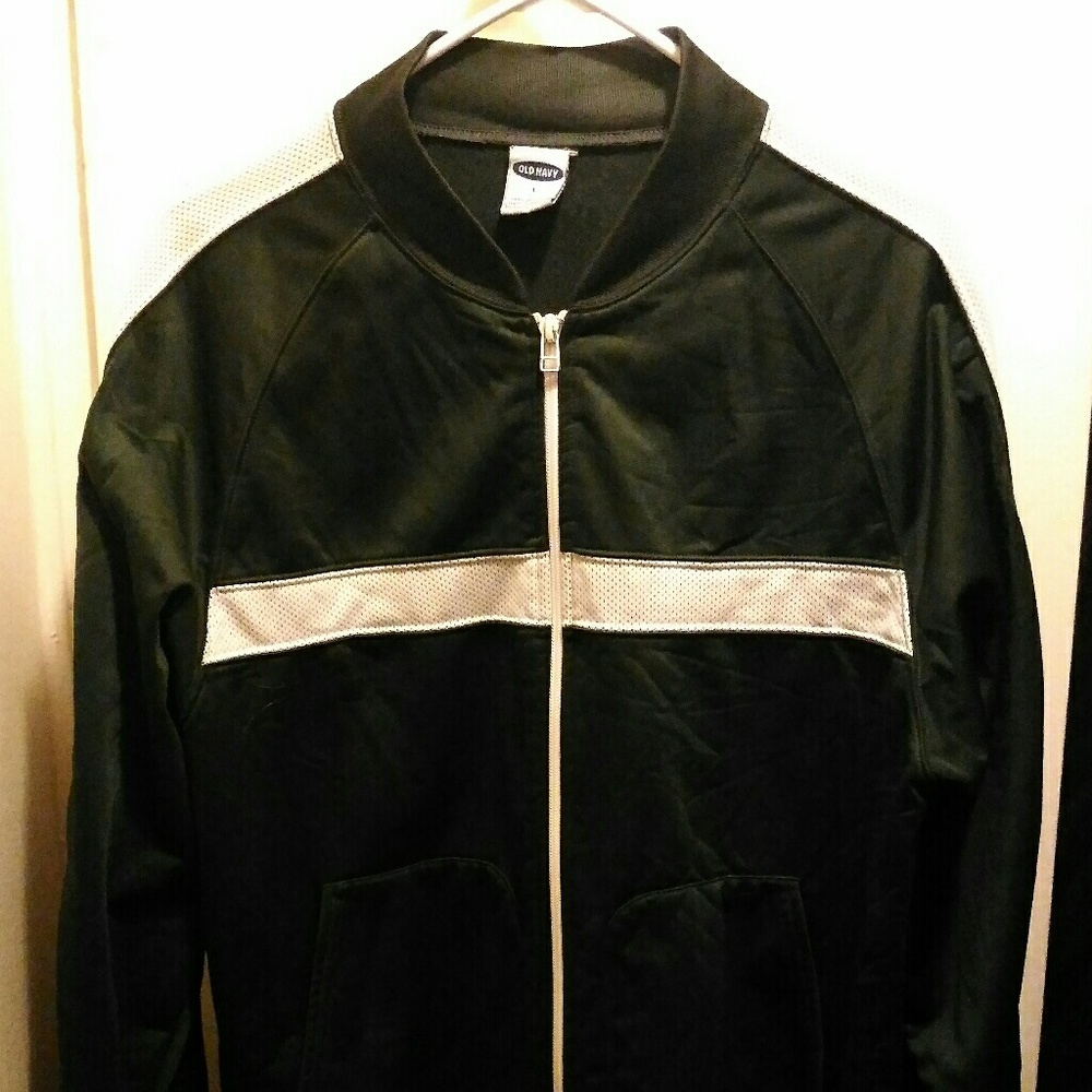 Old Navy Dark Green shirt jacket (L)